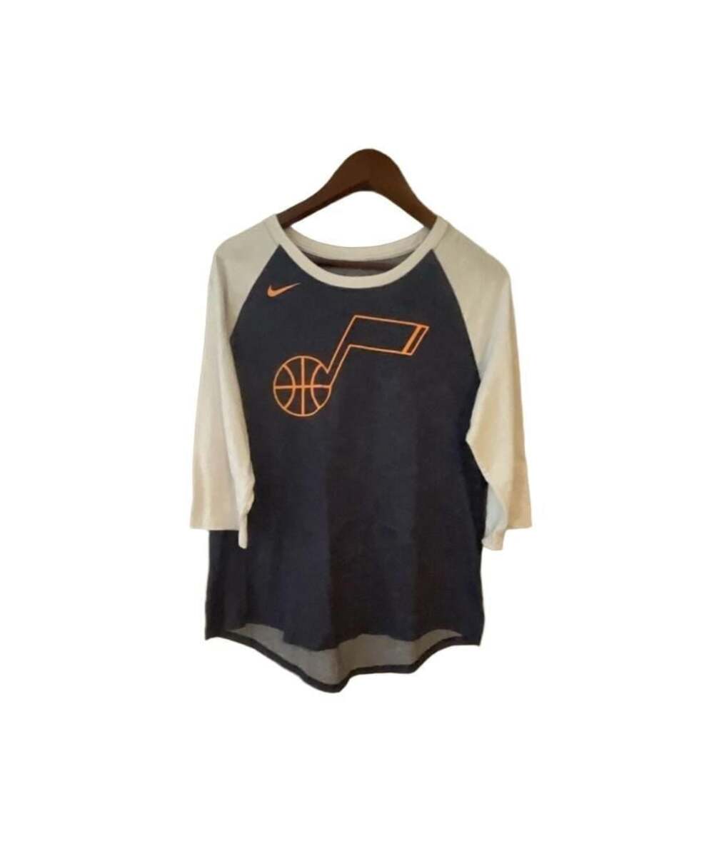 Nike Utah Jazz Dri-FIT 3/4 Sleeve Raglan T-Shirt